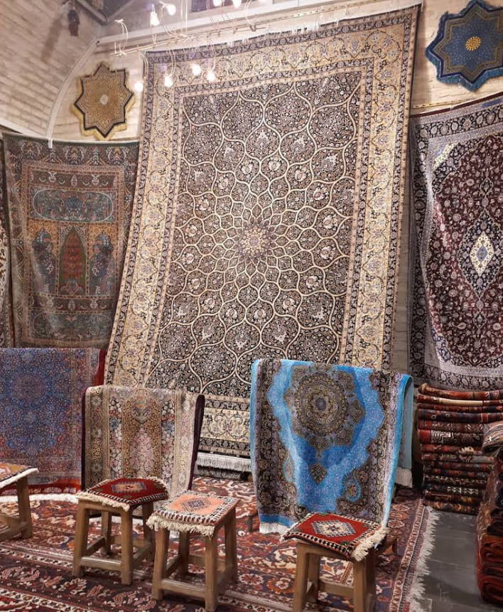 Персидский ковер в Иране