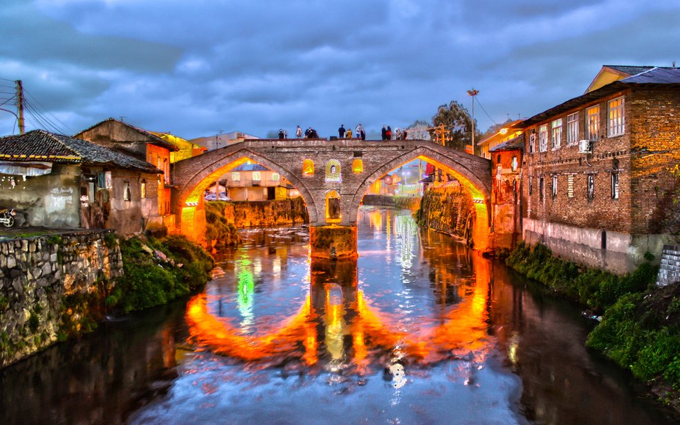 Провинция Гилян: глиняный мост в Лангаруде