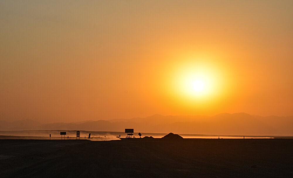 Пустыня в Иране: пустыня Абузейдабад