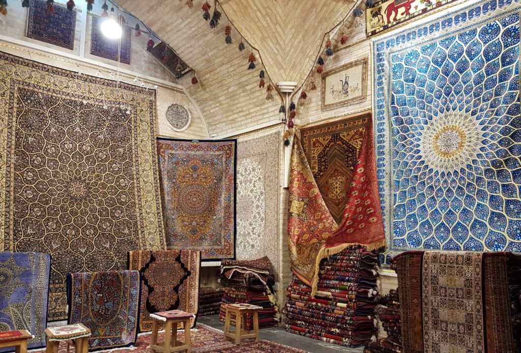 Персидский ковер в Иране