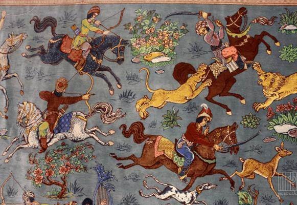 Персидский ковер в Иране